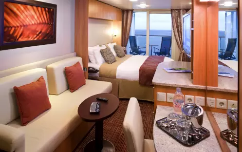 Celebrity Cruises, Celebrity Solstice, Veranda Stateroom, Copyrights - CEL